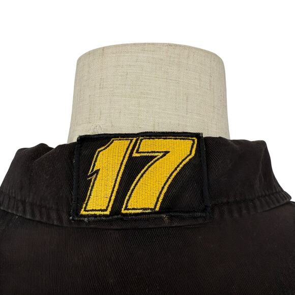 Y2K Vintage DeWalt Racing Matt Kenseth Jacket Zipper Front Lined Team Caliber - Picture 5 of 8